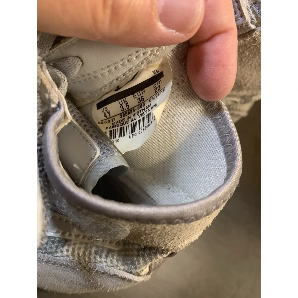 Nike Speed Sweep VII Wrestling Shoes Boys Size 4Y Grey Gelray Camo 366684-003